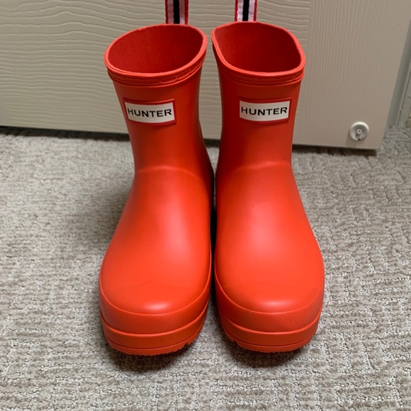Hunter Shoes - Hunter Wedge Rainboots - NWOT